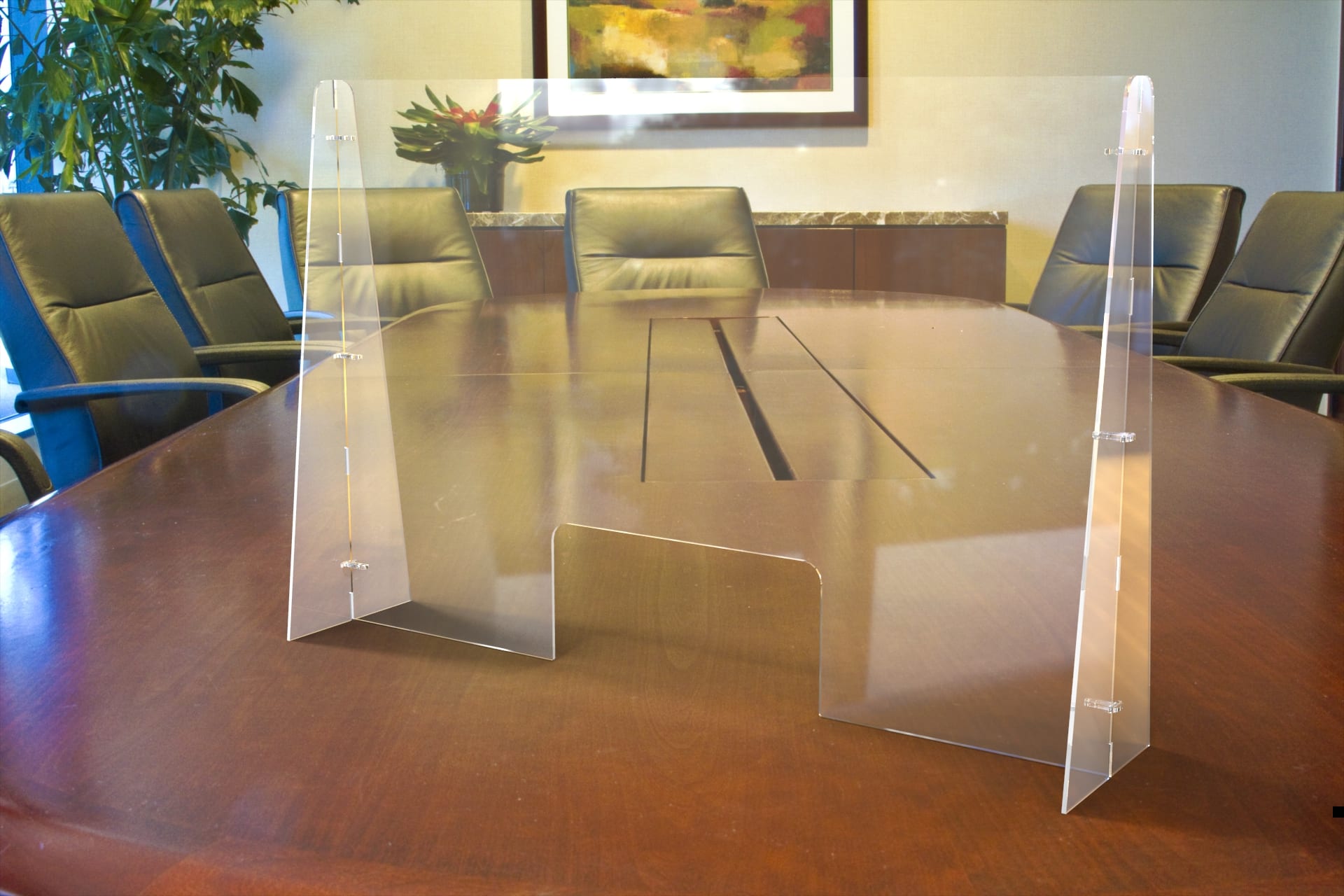 Vitrine de protection COVID19